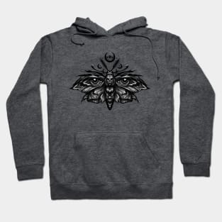 Dark forest moth Hoodie